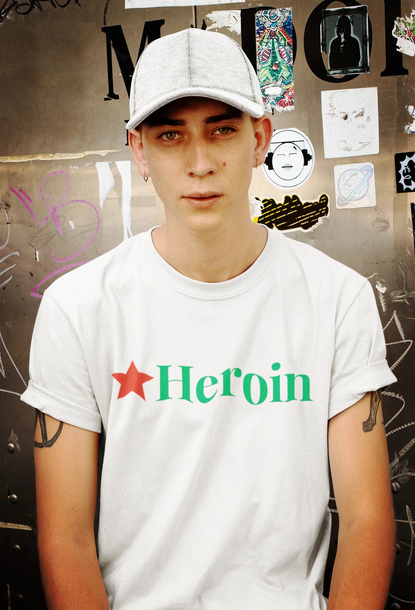 105-TSHIRT_ HEROIN